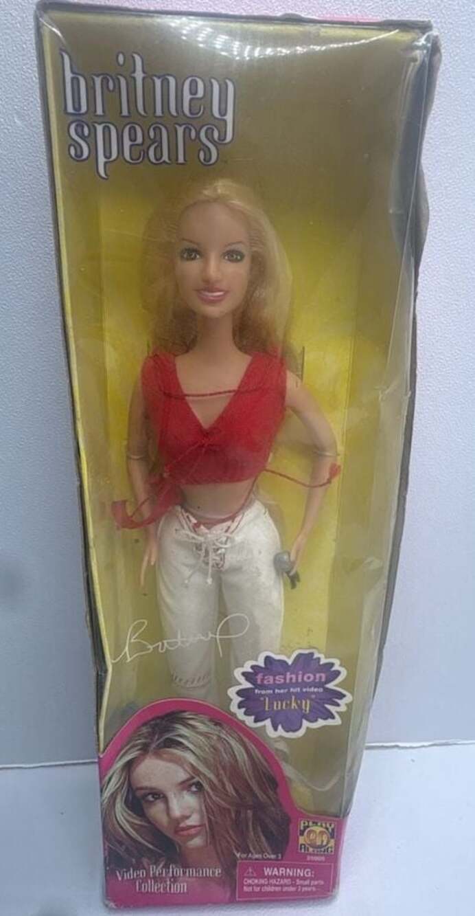 Britney Spears Play Along Video Performance Collection Fashion Doll -